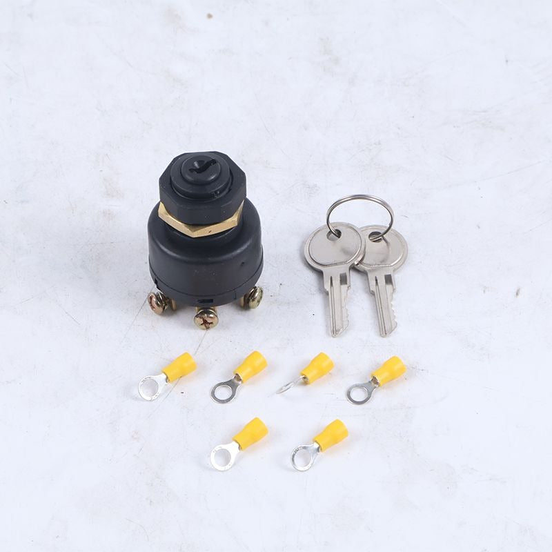 Ignition Starter Switch With Terminal 50-11651 for use with Johnson Evinrude OMC